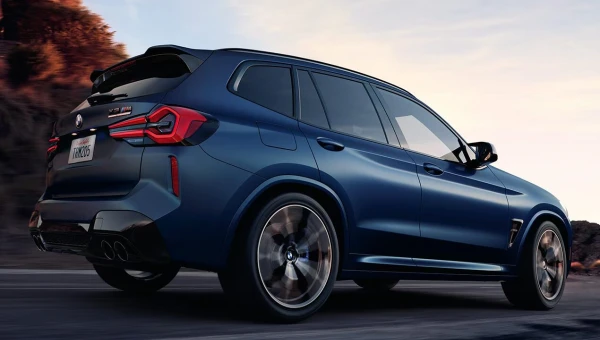 В России появился рестайлинговый BMW X3 M в версии Competition