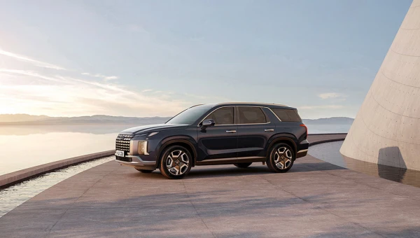 В Сети не стали скрывать фотографии обновленного кроссовера Hyundai Palisade