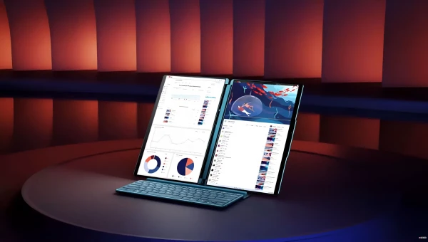 GIZMOCHINA: Выпущена инновационная линейка ноутбуков с двумя дисплеями от Lenovo