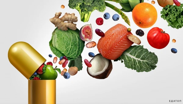 Сбалансированная диета избавляет от необходимости принимать витамины